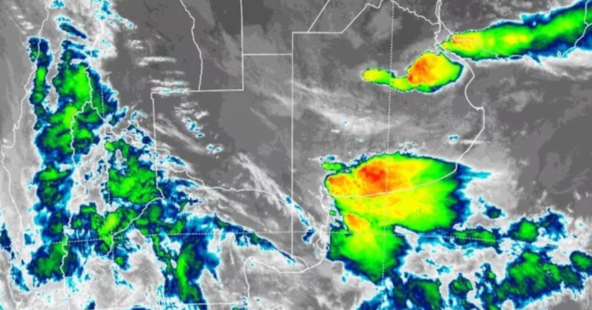 How is the cyclogenesis that will reach the AMBA with polar temperatures, wind bursts and strong storms