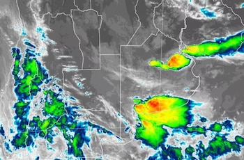 El fenómeno se asocia con la formación de un centro de baja presión que provoca inestabilidad y cambios bruscos en el clima del centro del país