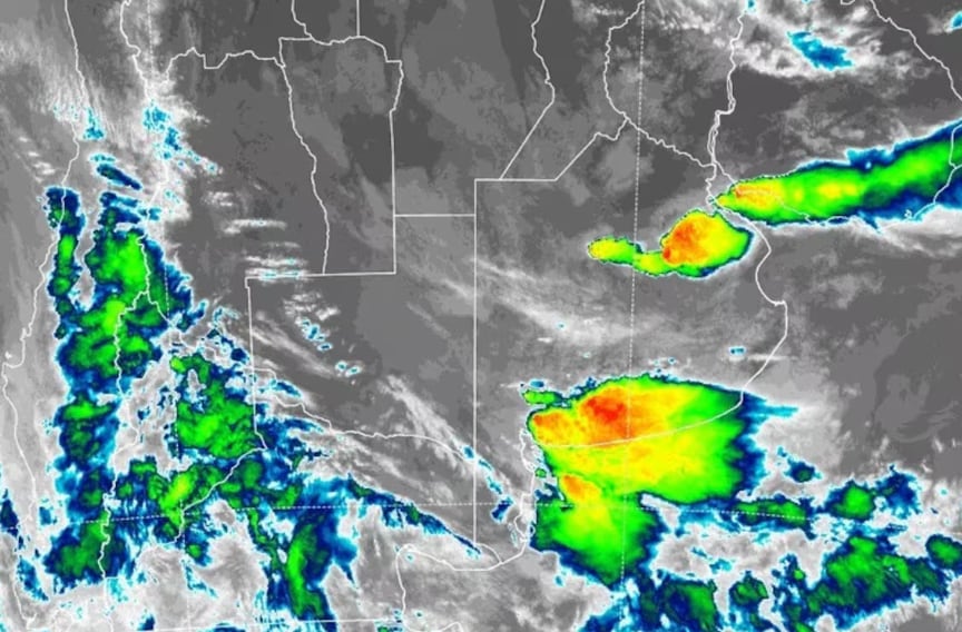 El fenómeno se asocia con la formación de un centro de baja presión que provoca inestabilidad y cambios bruscos en el clima del centro del país