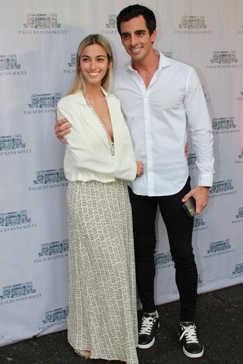 Guillermo Ardohain y su pareja