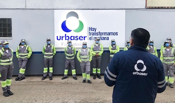 La empresa suspendió operaciones ante la falta de condiciones de seguridad para su personal. - crédito Urbaser