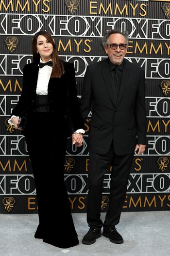 Tim Burton y Monica Bellucci: