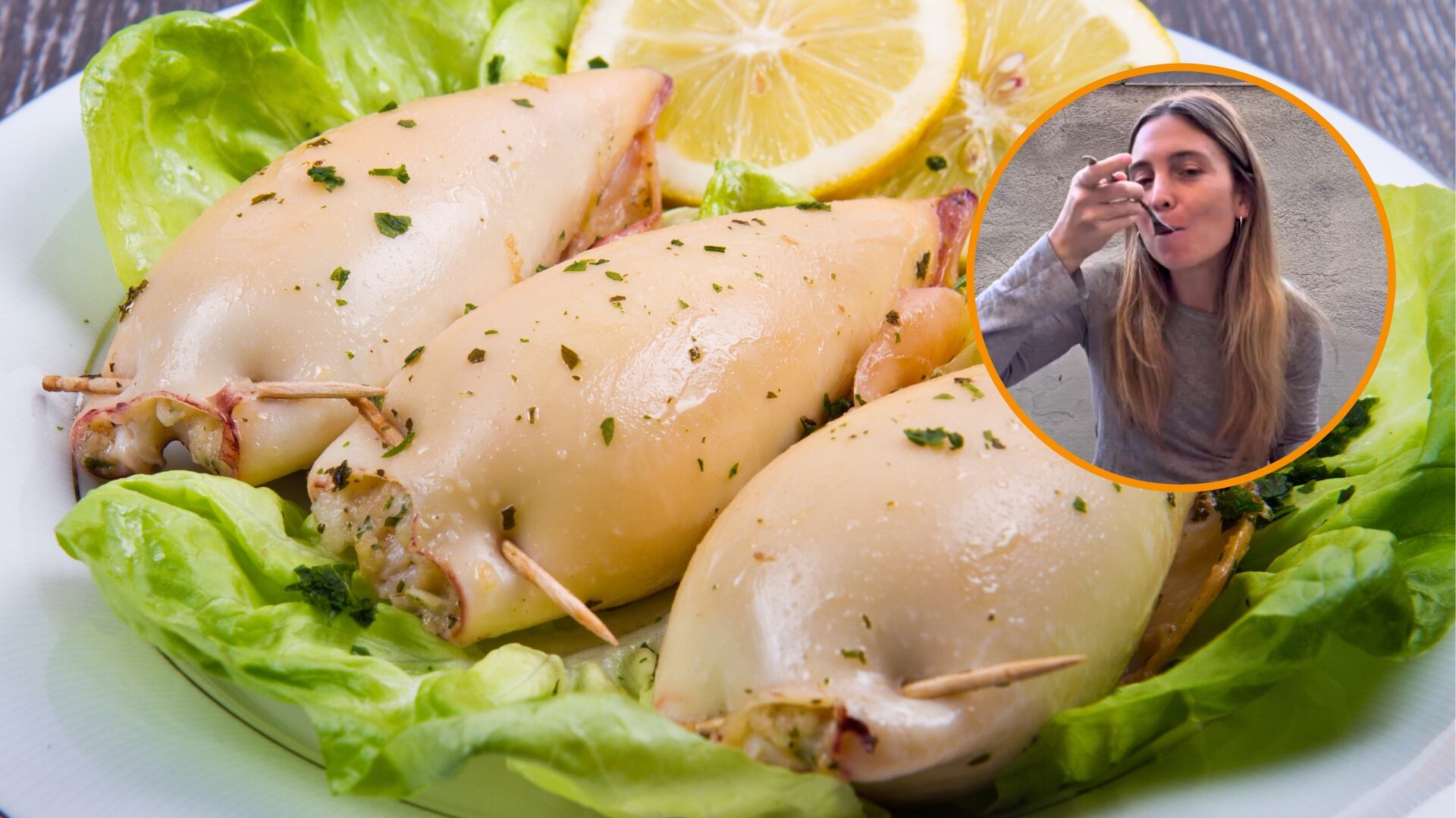 Calamares rellenos de la nutricionista María Malet Viladomiu (Adobe Stock / @vivecomiendo)