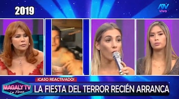 Fiesta del Terror: exMiss Trujillo rompe su silencio tras ser citada por Fiscalía siete años después. Captura: Magaly TV La Firme.