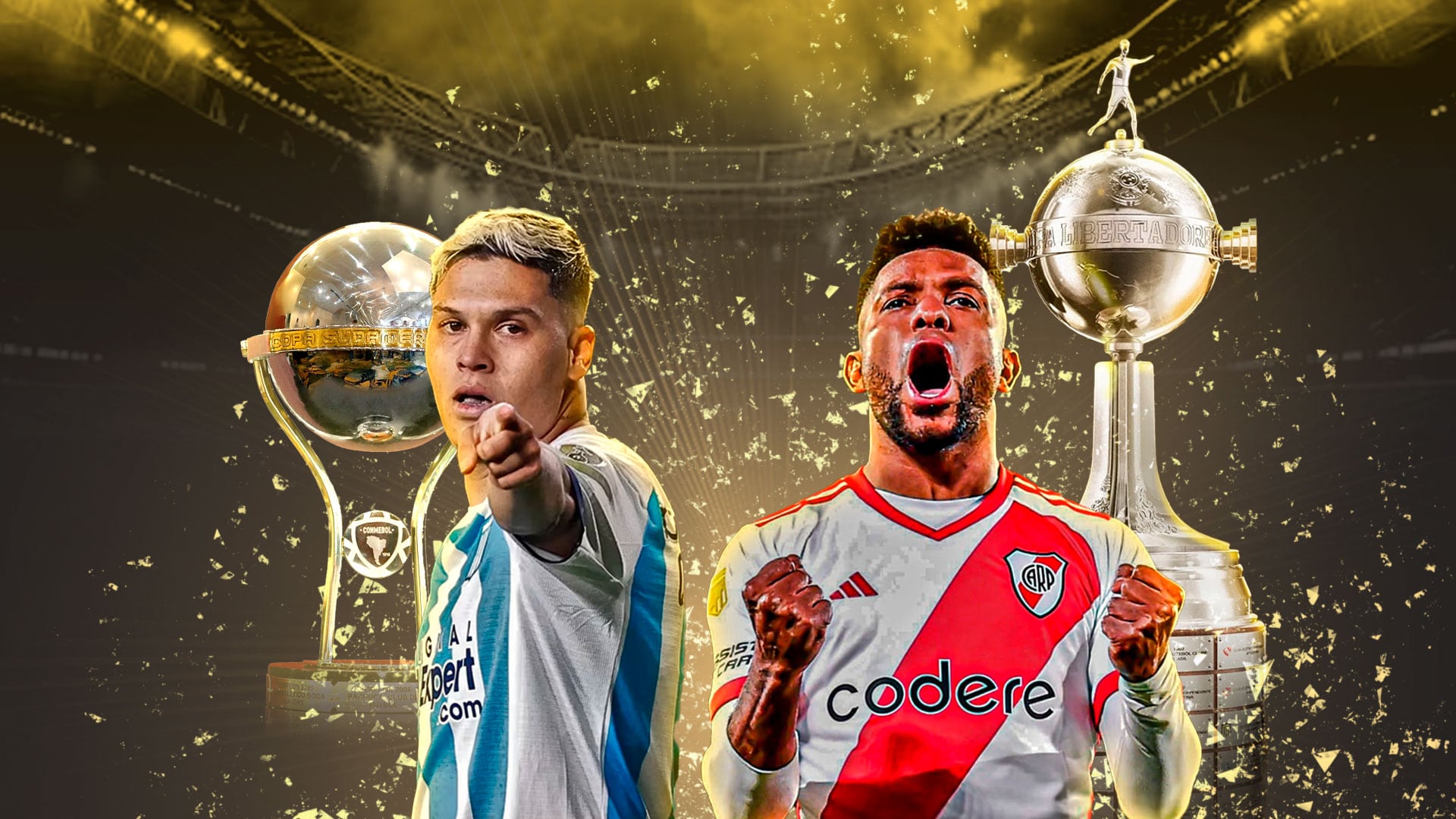 Los colombianos son los protagonistas de los dos torneos continentales más importantes de Sudamérica -crédito Jesús Aviles / Infobae