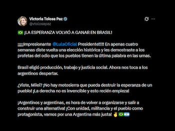 Reaccion de los politicos de argentina ante el triunfo de lula da silva