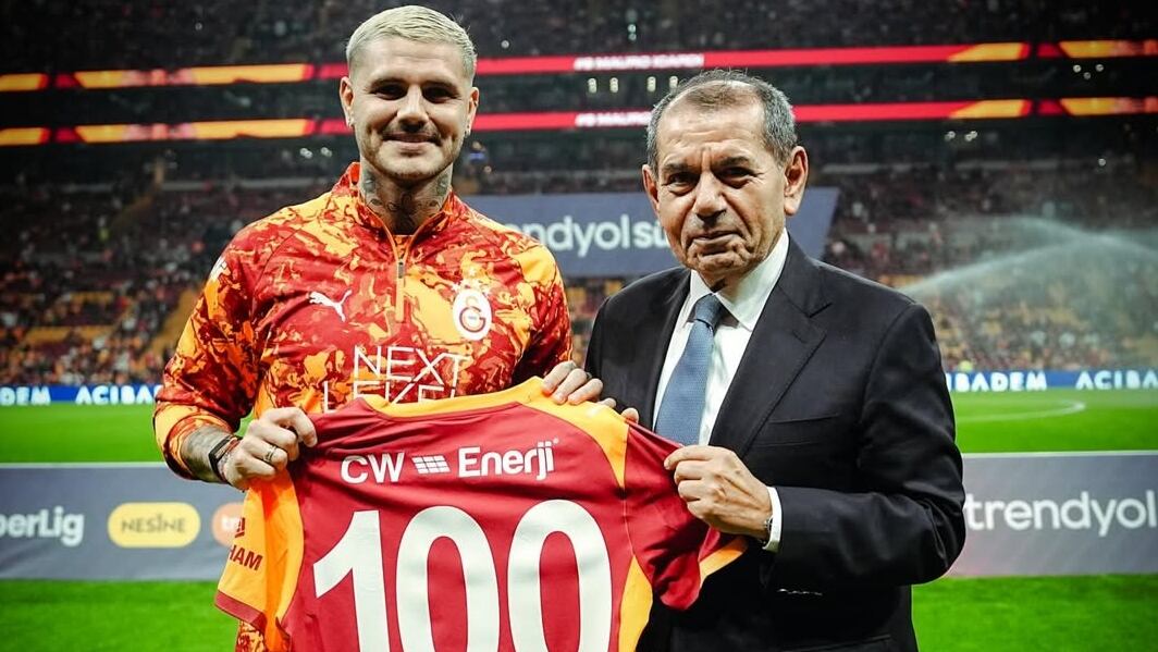 Icardi volvió a Galatasaray tras su viaje a la Argentina con la China Suárez, anotó un gol clave y le contestó a sus críticos: “Los dejo hablar tranquilos”