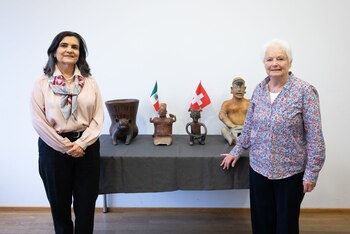 Las piezas arqueológicas fueron devueltas