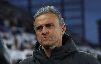 El entrenador del PSG Luis
