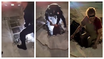 Localizaron a un hombre en un drenaje de Nuevo León: pasó ocho horas bajo tierra y se arrastró 85 metros l Video