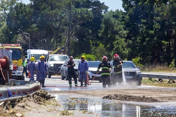 El desborde cloacal en Pinamar