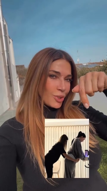 Catherine Fulop acompañó a Oriana