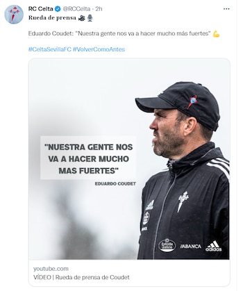 Redes sociales Celta de Vigo.