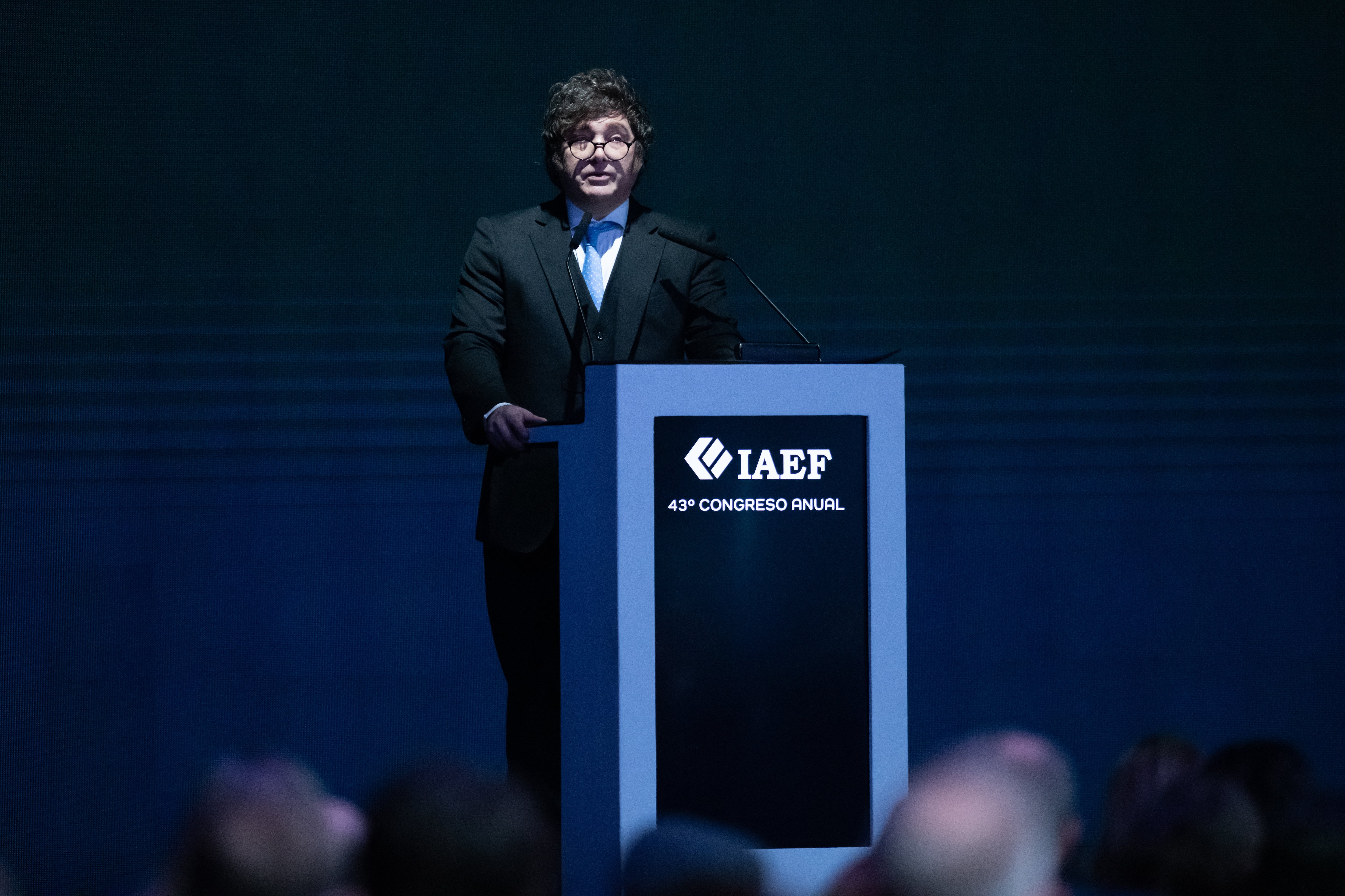 El presidente Javier Milei cerrará el evento de dos jornadas (Jaime Olivos)