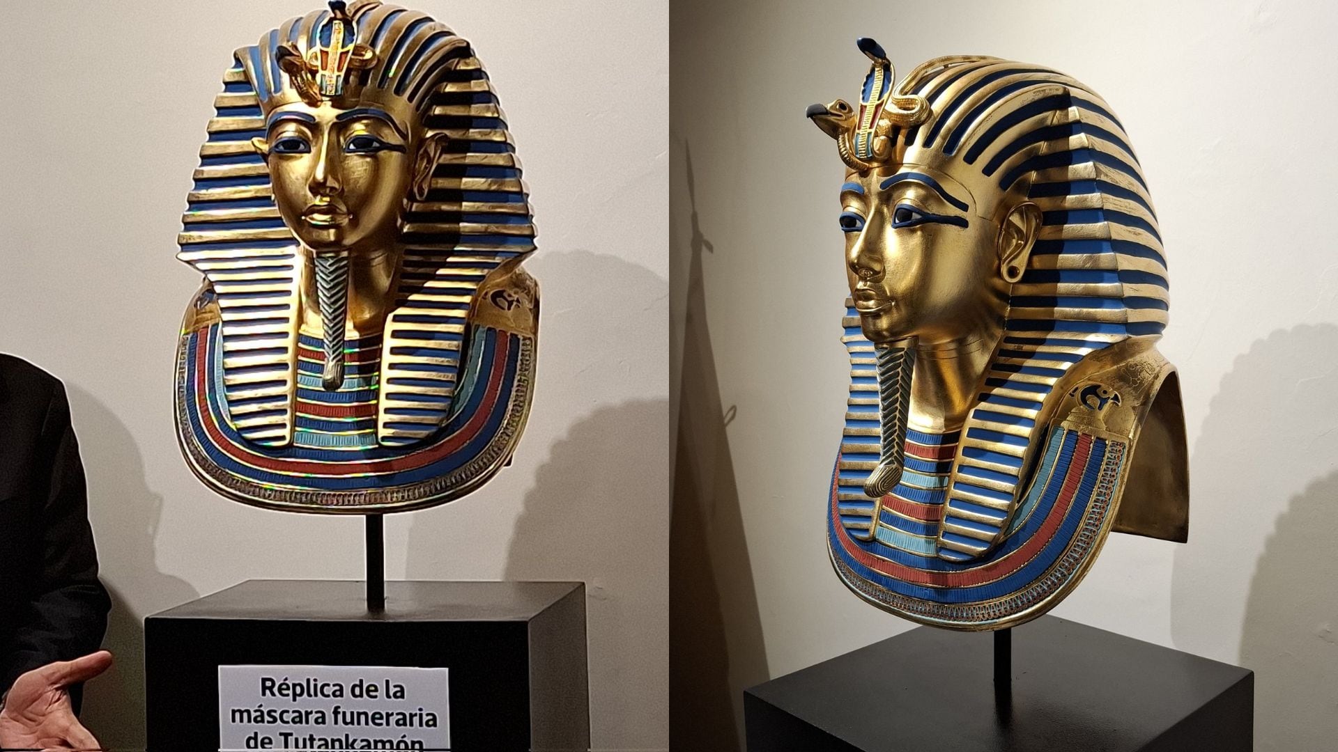 Réplica oficial de la máscara funeraria de Tutankamón será exhibida en Lima.