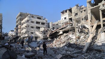 Mueren 25 palestinos en ataques