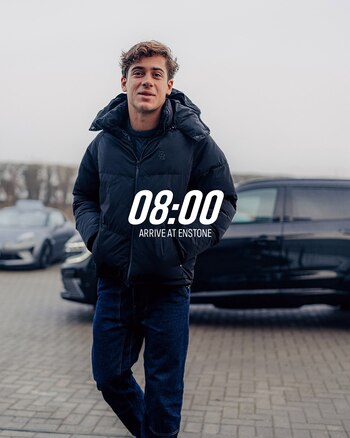 La llegada de Franco Colapinto