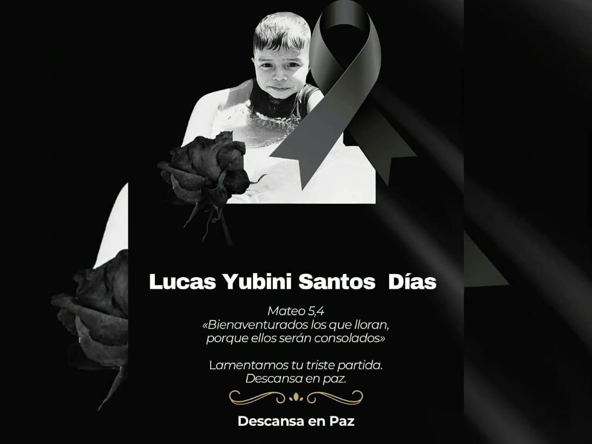 Usuarios de redes sociales expresaron sus condolencias a la familia del menor tras conocerse la noticia de su fallecimiento. (Foto: Cortesía redes sociales)