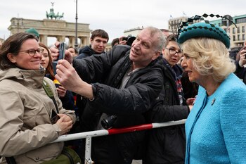 La Reina consorte Camila se