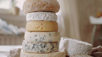 Raspar el moho en quesos