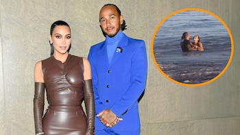 Imágenes muestran a Kim Kardashian y Lewis Hamilton durante escapada romántica en Malibú