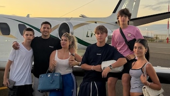 Wanda Nara viajó a Punta