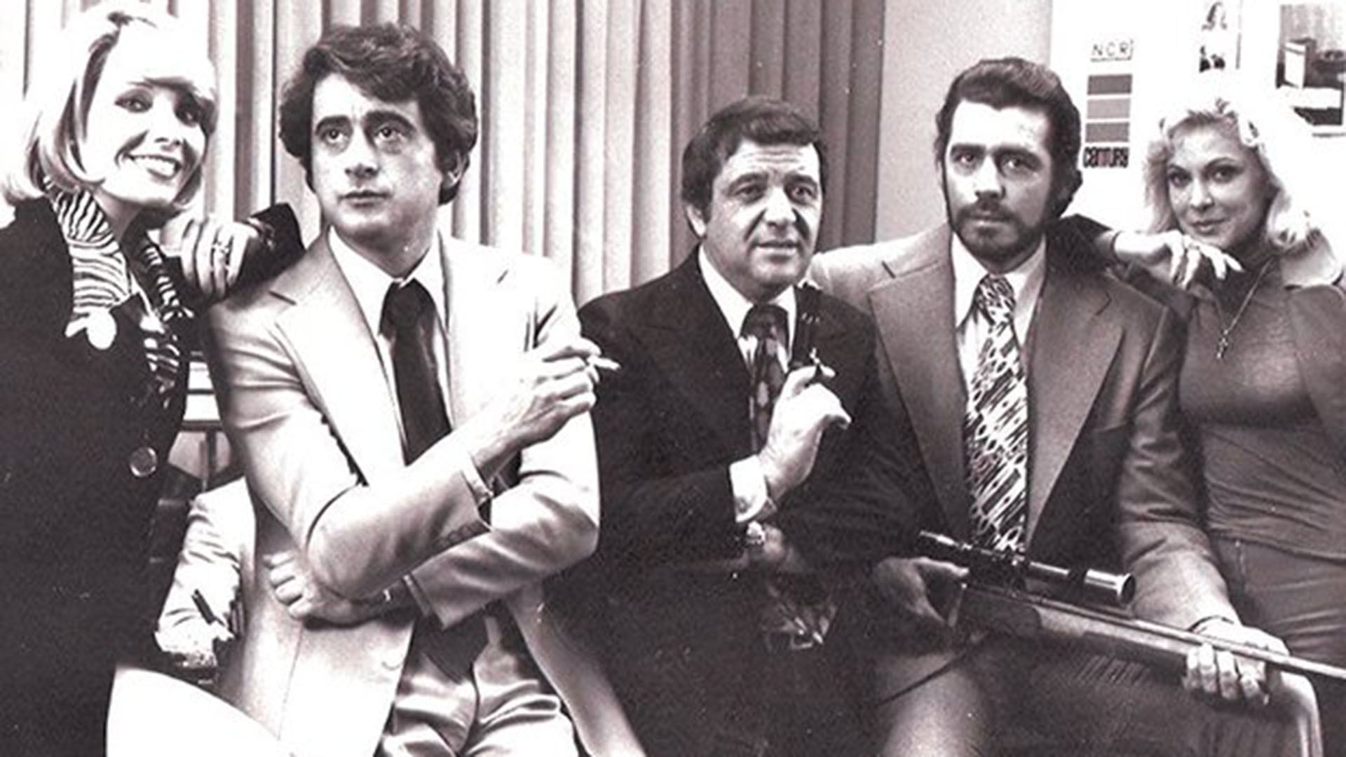 Julio De Grazia era Mojarrita en Los Superagentes, en clásico del cine de la década del 80. En la imagen, junto a Ricardo Bauleo y Víctor Bó