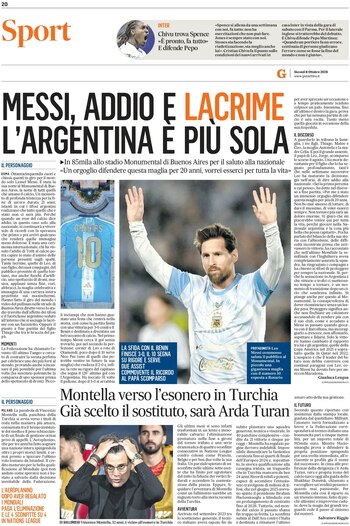 Il Gazzettino Sport, Italia