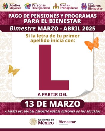 Adultos mayores reciben su pago