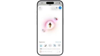 Emoji creado con Genmoji. (Apple)