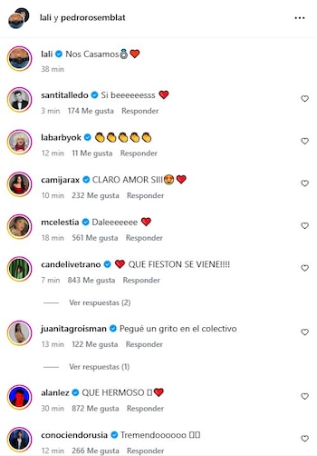 El anuncio de boda de