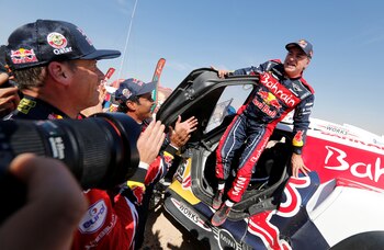 Carlos Sainz ganó el Rally