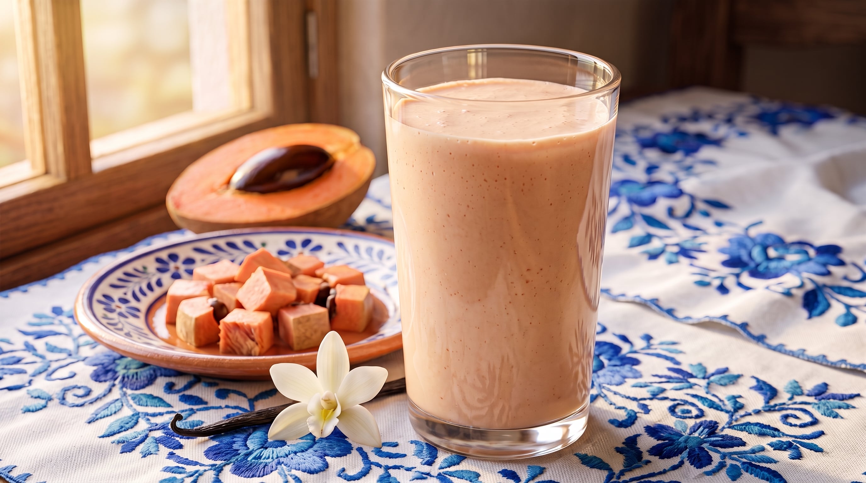 Este licuado se prepara en 5 minutos, ideal para desayunos rápidos entre semana. (Imagen Ilustrativa Infobae)