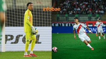 Pedro Gallese y Luis Ramos