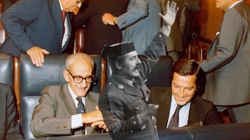 La sombra de Tejero entre