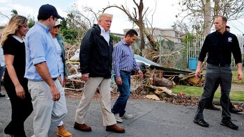 Donald Trump en Puerto Rico