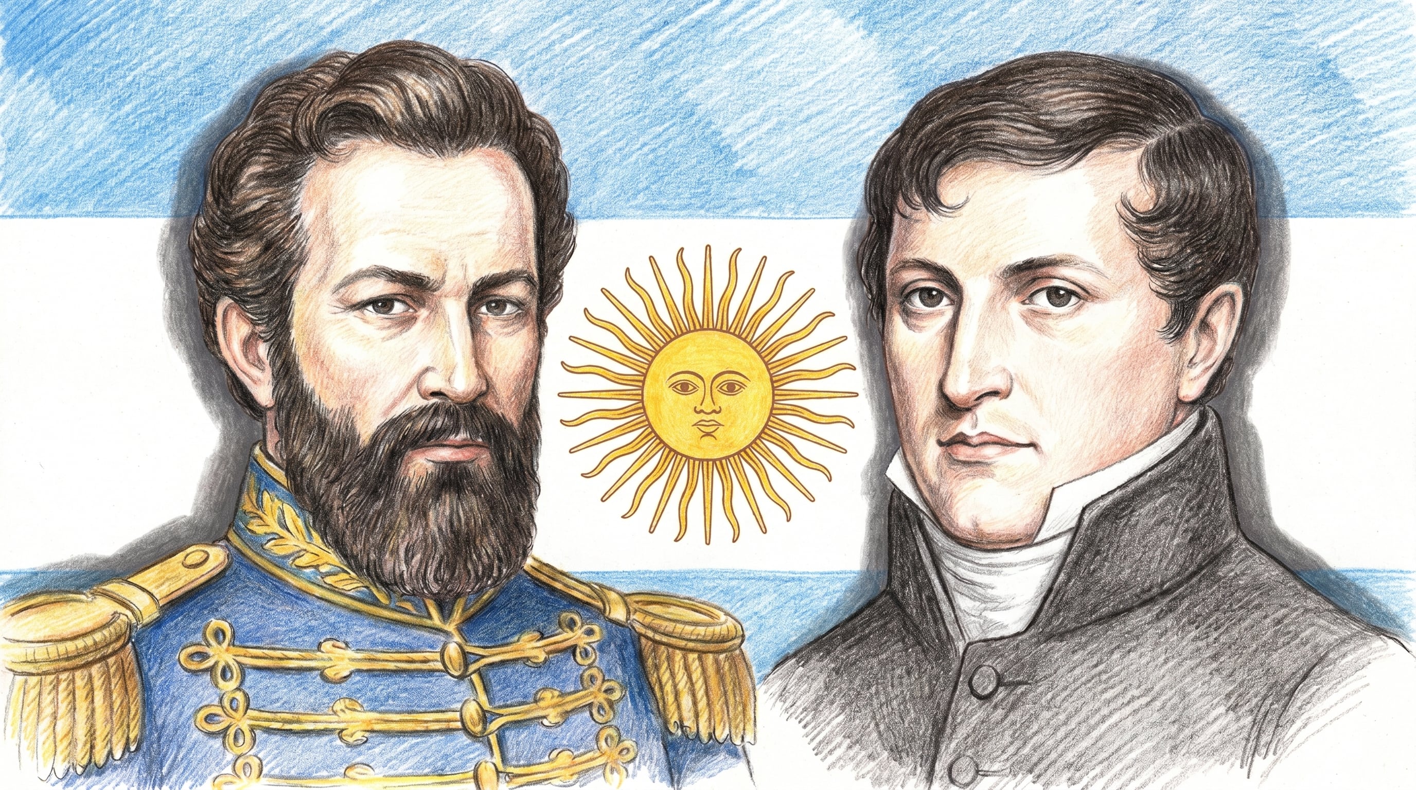 Ambas fechas rinden homenaje a Belgrano y Güemes, líderes fundamentales en la independencia y formación del país (Imagen Ilustrativa Infobae)
