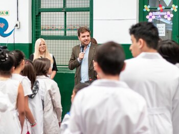 Emmanuel Ferrario, el vicepresidente primero