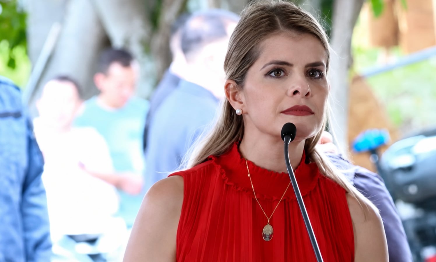 La presidenta Laura Fernández cuestionó el funcionamiento del IAFA y anunció que analizará con las autoridades de Salud una posible reestructuración de la institución. Crédito: Casa Presidencial