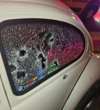 La familia del oficial denunció