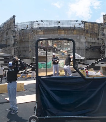 El equipo ya realiza prácticas en el recinto, en la búsqueda de familiarizarse e ir forjando su identidad su identidad antes del esperado debut. (X/ @estadioyuva)