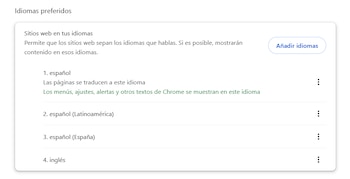Chrome detecta automáticamente si una