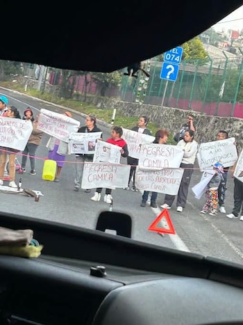 La exigencia de la familia era que las autoridades agilizaran el proceso de búsqueda de la joven