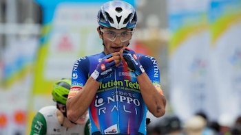 El ciclista colombiano Santiago Umba se volvió a coronar campeón de la Ordu Black Sea Classic