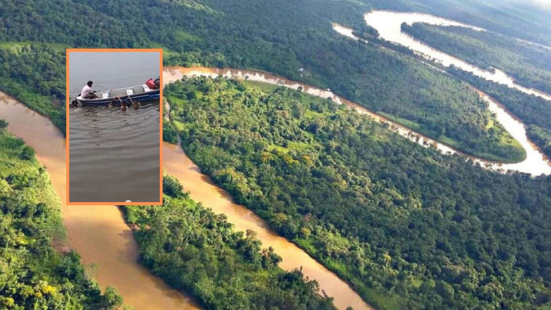 Más de 35 estudiantes de Villa Rufina cruzan a diario el río Atrato para llegar a sus instituciones educativas, según la Federación Colombiana de Educadores - crédito Banco de la República/Captura video