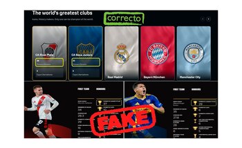 Una de las placas armadas