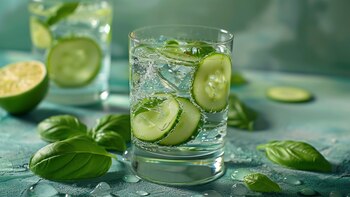Agua de pepino: la bebida