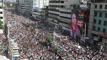 La oposición de Bangladesh presenta