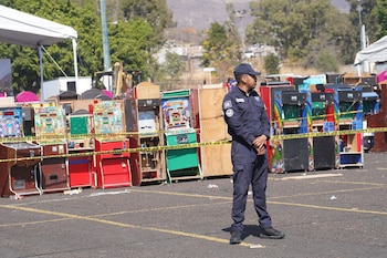 Negocio de las tragamonedas. FOTO: