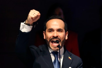 Abelardo De La Espriella era entonces un joven abogado de Montería y gerente de Valdupari Music, la editora musical de Iván Villazón - crédito Mauricio Dueñas Castañeda/EFE